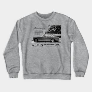 ALVIS THREE LITRE - advert Crewneck Sweatshirt